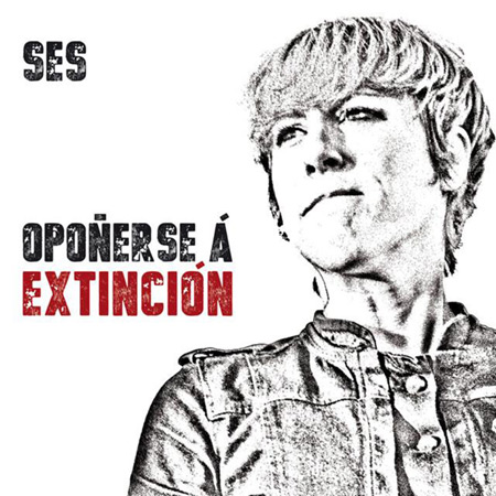 Portada del disco «Opoñerse á extinción» de Sés.