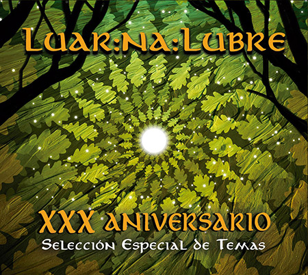 Portada del disco «XXX Aniversario» de Luar Na Lubre.