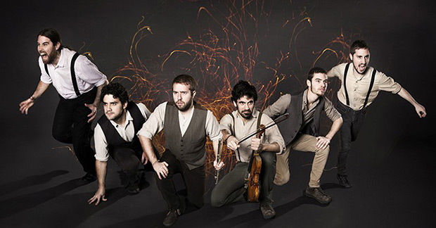 La banda catalana de folk-rock Ebri Knight.