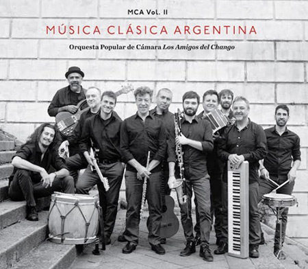 Portada del disco «Música Clásica argentina Volumen 2» de Los amigos del Chango.