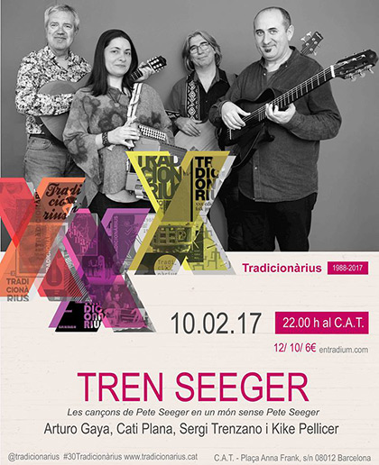 Tren Seeger, un homenaje a Pete Seeger.