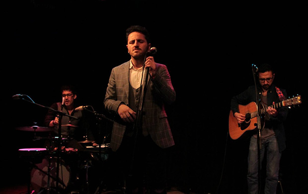 Giancarlo Arena en la Sala Barts Club de Barcelona el pasado 25 de febrero. © Jordi Torrell