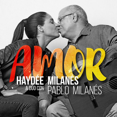 Portada del disco «Amor» de Haydée y Pablo Milanés.