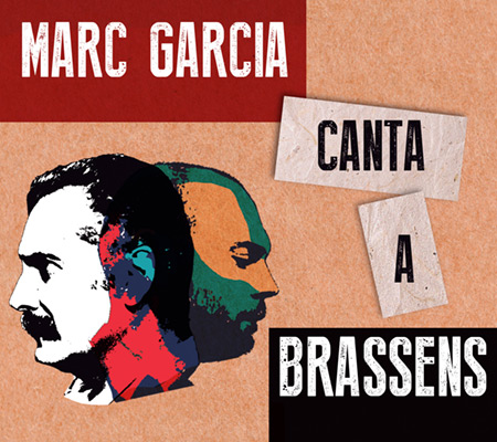 Portada del disco «Marc García canta a Brassens» de Marc García. 