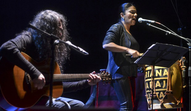 Fernando Barrientos y Mariana Baraj.