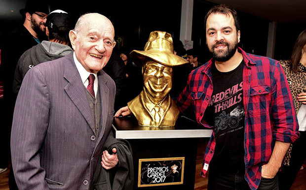 Vitillo Ábalos y Juan Gigena Ábalos, nominados al Mejor Álbum Artista Masculino de Folklore. © Télam