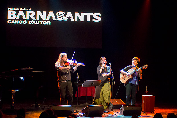 Nano Stern, Marta Gómez y Elizabeth Morris. © Xavier Pintanel