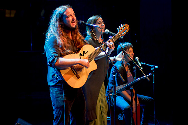 Nano Stern, Marta Gómez y Elizabeth Morris. © Xavier Pintanel