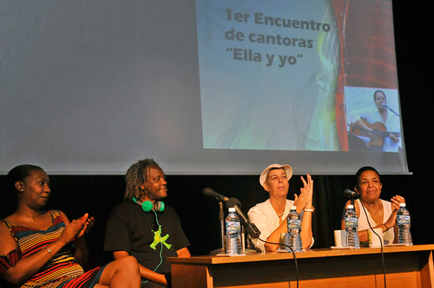 Presentación del primer Encuentro de Cantoras «Ella y Yo». © Juan Carlos Borjas