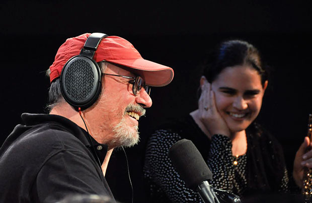 Silvio Rodríguez y Niurka González. © Kaloian Santos Cabrera