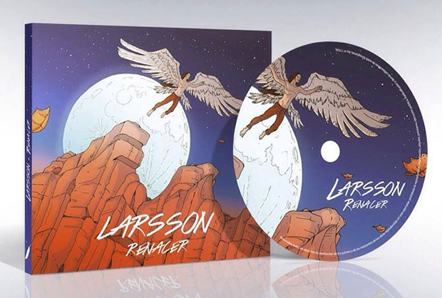 Portada del disco «Renacer» de Larsson.