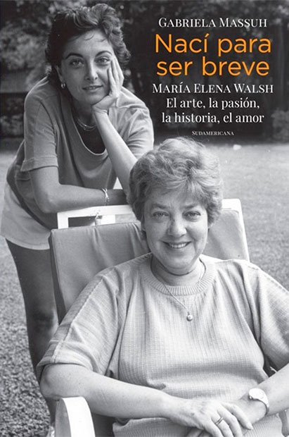 Portada del disco «Nací para ser breve» de María Elena Walsh.