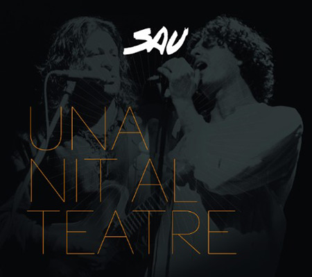 Portada del disco «Una nit al teatre» de Sau.