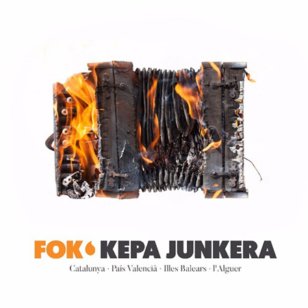 Portada del disco «Fok» de Kepa Junkera.