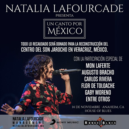 Natalia Lafourcade presenta «Un canto por México».