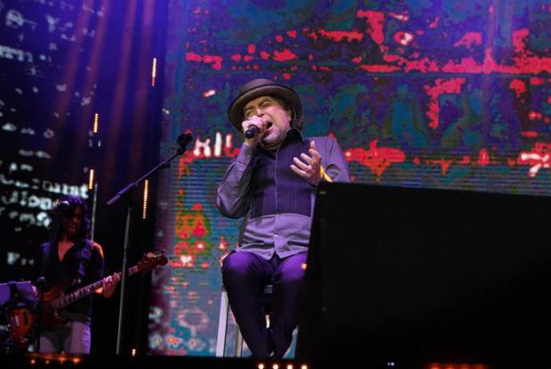 Joaquín Sabina en el coliseo General Rumiñahui de Quito (Ecuador). © EFE