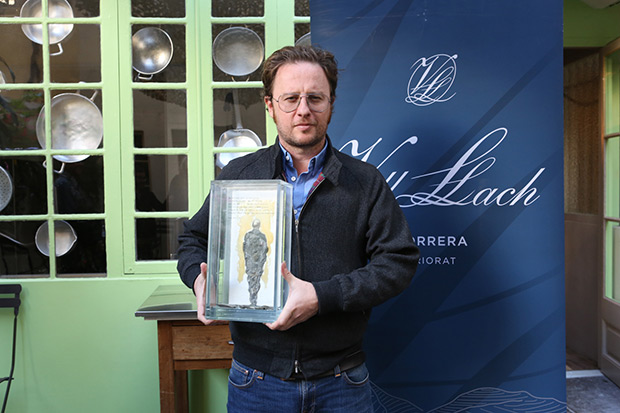 David Carabén gana el X Premio Miquel Martí i Pol del Certamen Terra i Cultura. © Xavier Mercadé