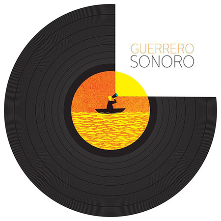 Portada del libro «Guerrero sonoro» de Hernán Guerrero.