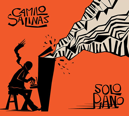 Portada del disco «Solo Piano» de Camilo Salinas.