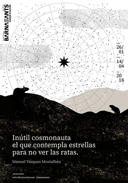 Afiche 23 Festival BarnaSants 2018.