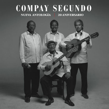 Portada del disco «Nueva Antología 20 Aniversario» de Compay Segundo.