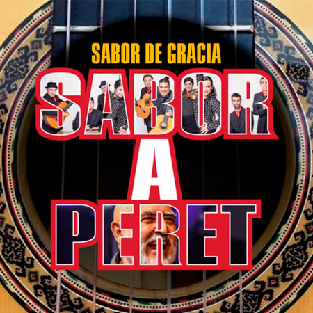 Portada del disco «Sabor a Peret» de Sabor de Gràcia.