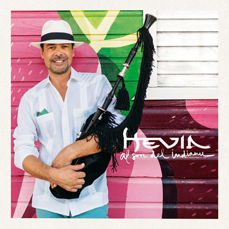 Portada del disco «Al son del Indianu» de Hevia.