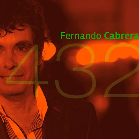 Portada del disco «432» de Fernando Cabrera.