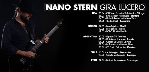 Nano Stern recorre América con su Gira Lucero.