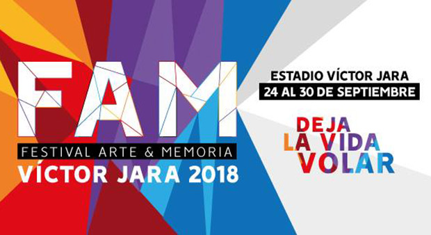 FAM Festival Arte y Memoria Víctor Jara 2018.