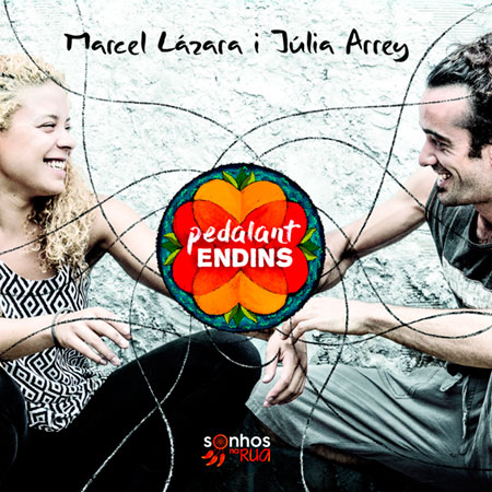 Portada del disco «Pedalant endins» de Marcel Lázara i Júlia Arrey.