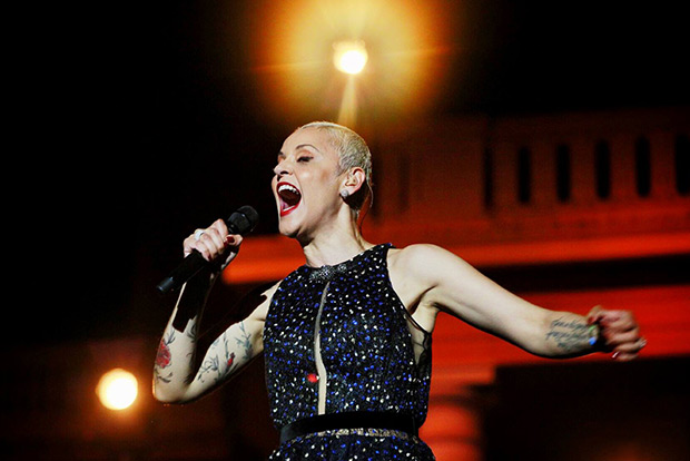 Mariza en el Festival Jardins de Pedralbes. © Jordi Calvera|Festival Jardins de Pedralbes