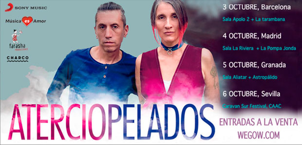 Gira «Claroscura» de Aterciopelados.