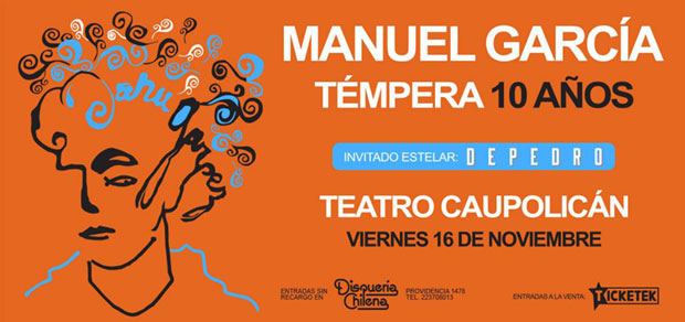 Manuel García celebra los 10 años de «Témpera».