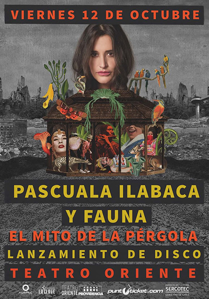 Pascuala Ilabaca lanza en Chile «El Mito de la Pérgola», su nuevo álbum.