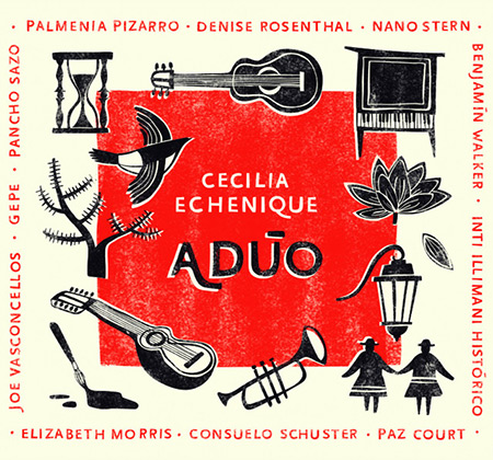 Portada del disco «A Dúo» de Cecilia Echenique.