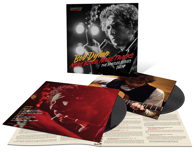 «More Blood, More Tracks. The Bootleg Series Vol. 14» de Bob Dylan, versión CD/2LP.