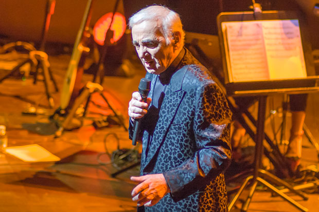 Charles Aznavour. © Xavier Pintanel