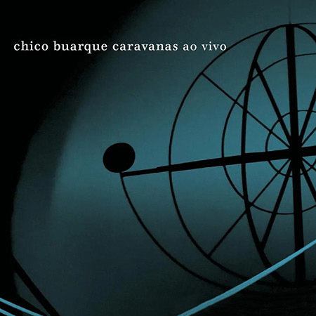 Portada provisional de «Caravanas ao vivo» de Chico Buarque.