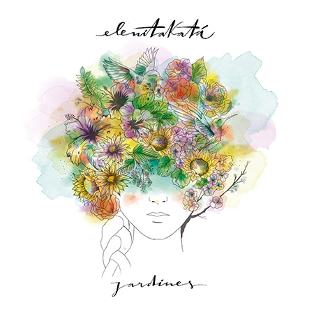 Portada del disco «Jardines» de Elenitakatá.