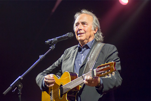 Joan Manuel Serrat en el Auditori del Forum de Barcelona el 18 de diciembre de 2018. © Xavier Pintanel