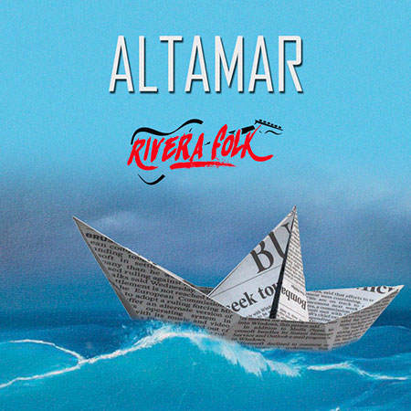 Portada del disco «Altamar» de Rivera Folk.