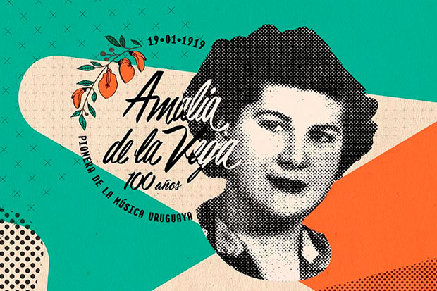 Amalia de la Vega, gran señora de la canción uruguaya.
