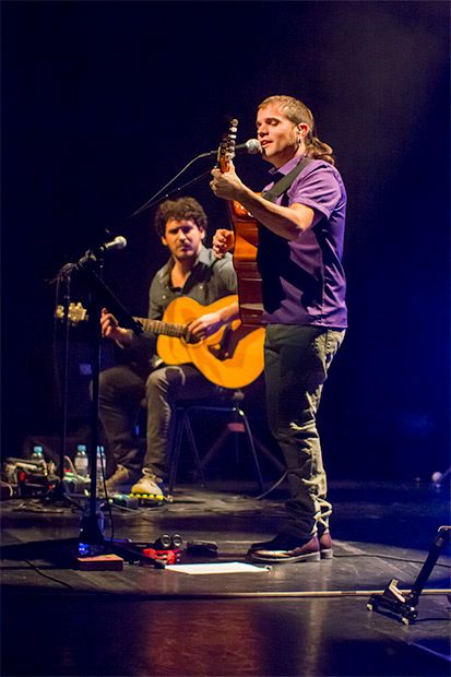 Cesk Freixas con Víctor Nin. © Xavier Pintanel