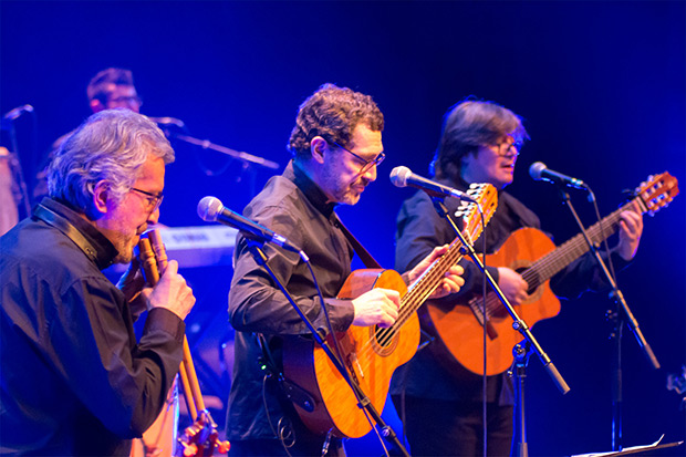 Rodolfo Parada, Patricio Wang y Mario Contreras. © Xavier Pintanel