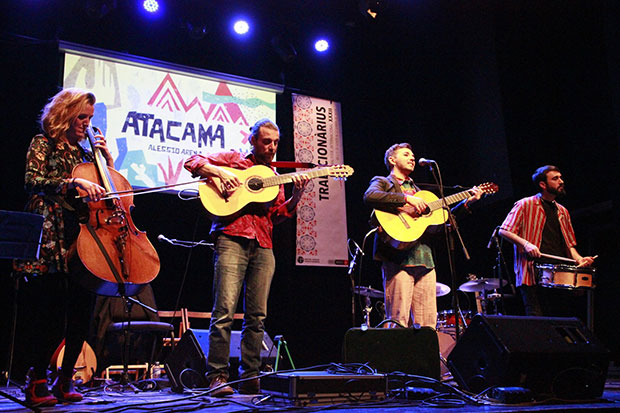 De izquierda a derecha Marta Roma, Rocco Papìa, Alessio Arena y Víctor Martínez. © Jordi Torrell