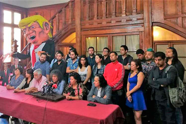 Presentación del «Concierto por el derecho a vivir en paz».