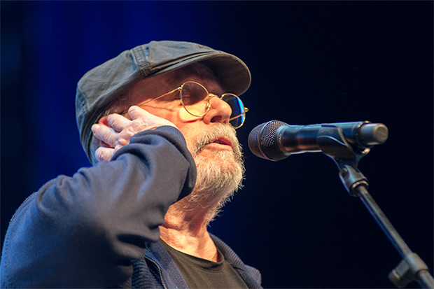 Silvio Rodríguez el pasado 14 de mayo en Barcelona. © Xavier Pintanel