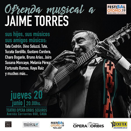 Familiares, músicos y amigos organizan la Ofrenda Musical a Jaime Torres.