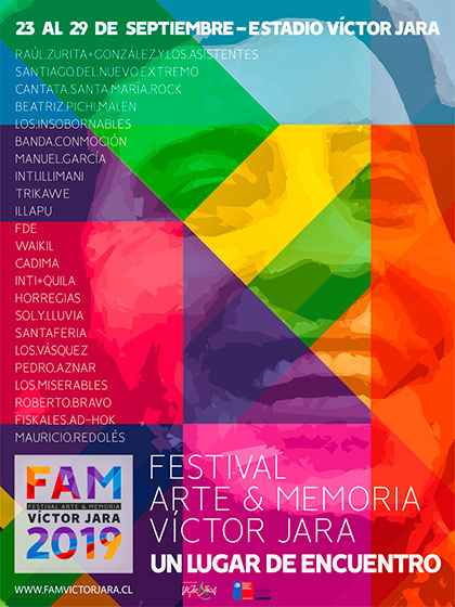 II FAM Festival Arte y Memoria Víctor Jara 2019